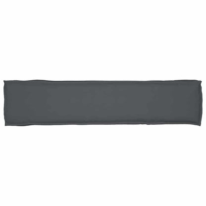 Set di Cuscini per Pallet 2 pcs Antracite 180 x 40 x 8 cm | homemem39
