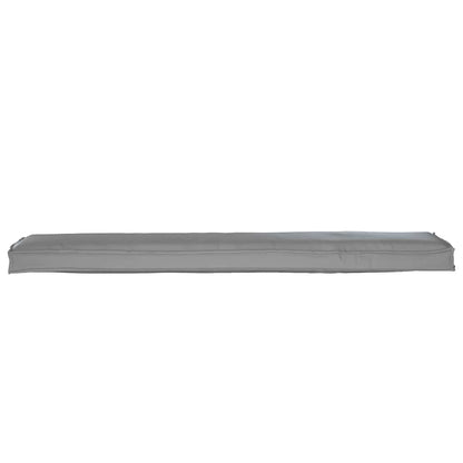 Set di Cuscini per Pallet 2 pcs Grigio 180 x 40 x 8 cm | homemem39