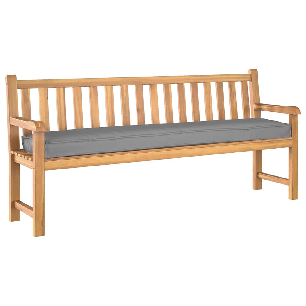 Set di Cuscini per Pallet 2 pcs Grigio 180 x 40 x 8 cm | homemem39