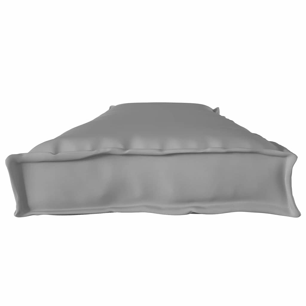 Set di Cuscini per Pallet 2 pcs Grigio 180 x 40 x 8 cm | homemem39