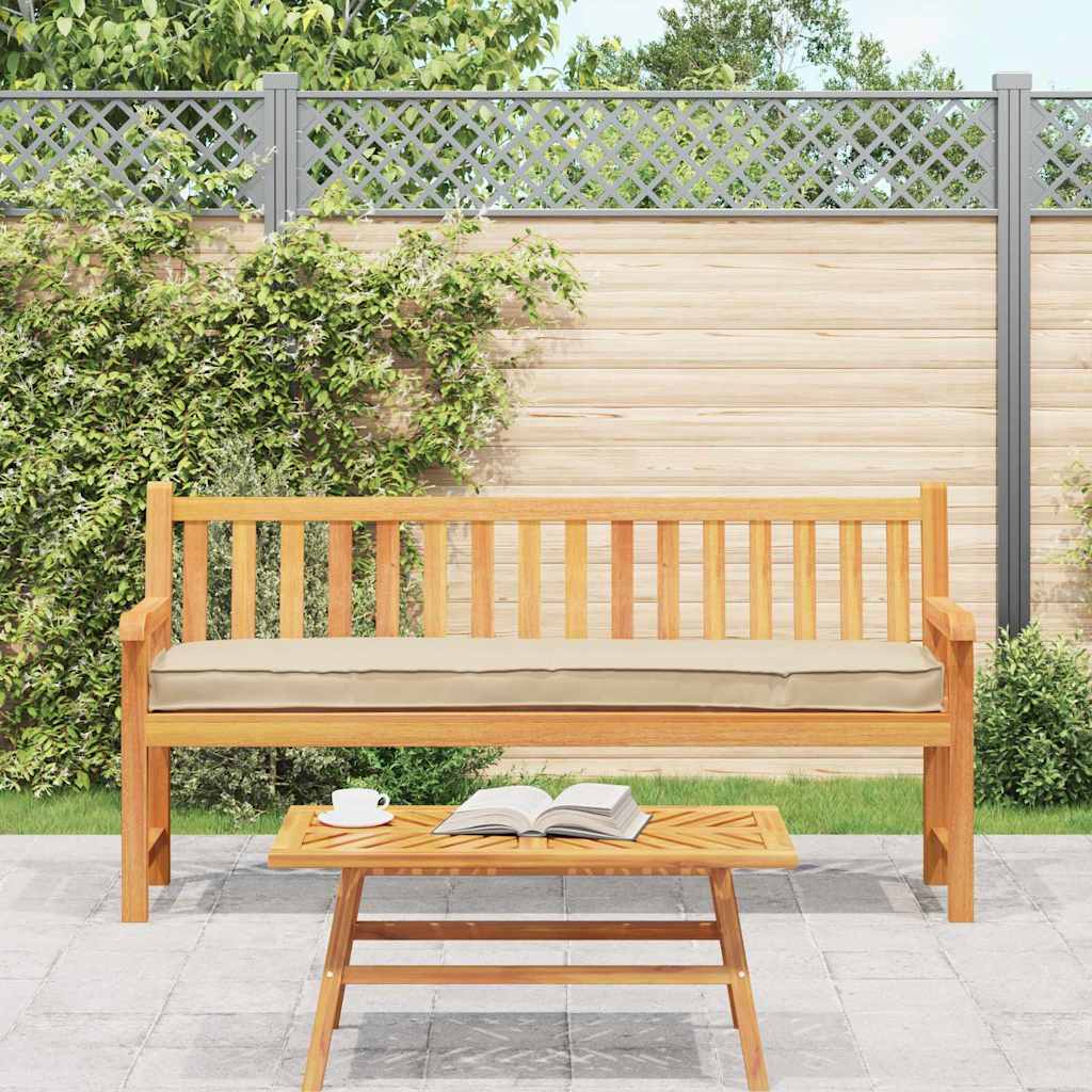 Set di Cuscini per Pallet 2 pcs Beige 180 x 40 x 8 cm | homemem39