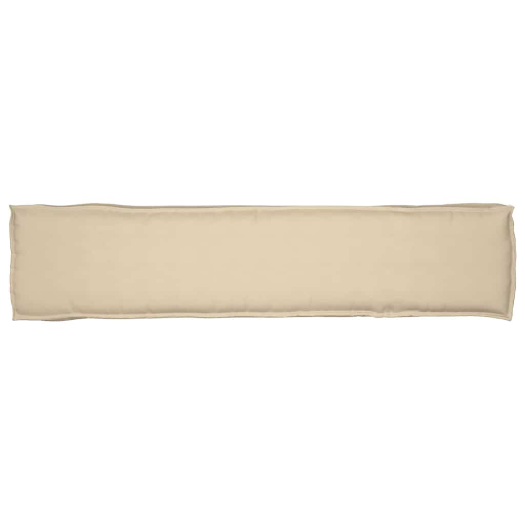 Set di Cuscini per Pallet 2 pcs Beige 180 x 40 x 8 cm | homemem39
