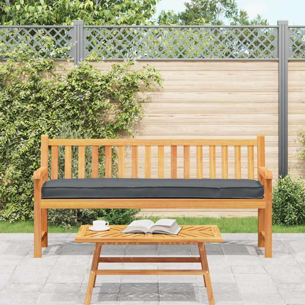 Set di Cuscini per Pallet 2 pcs Antracite 200 x 40 x 8 cm | homemem39