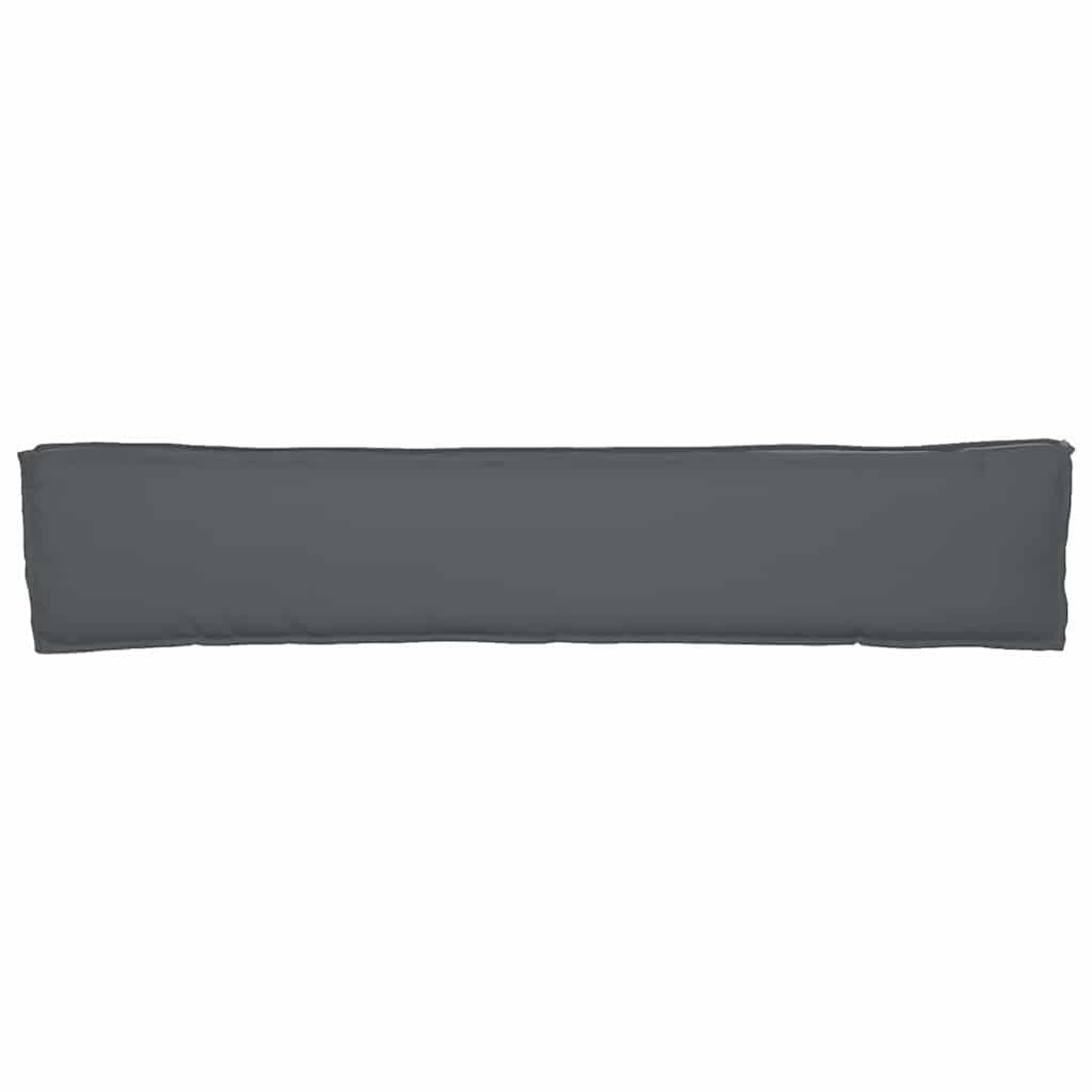 Set di Cuscini per Pallet 2 pcs Antracite 200 x 40 x 8 cm | homemem39