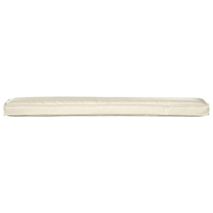 Set di Cuscini per Pallet 2 pcs Crema 200 x 40 x 8 cm | homemem39