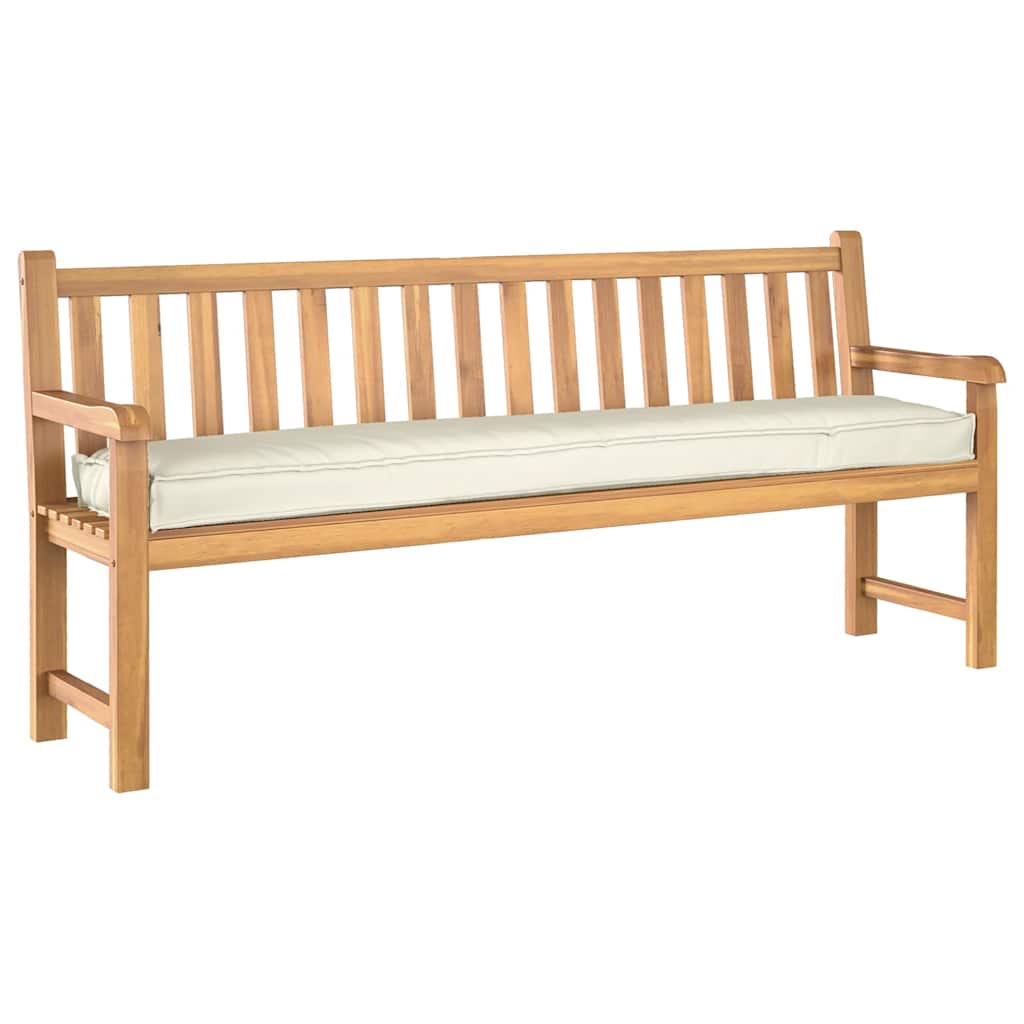 Set di Cuscini per Pallet 2 pcs Crema 200 x 40 x 8 cm | homemem39
