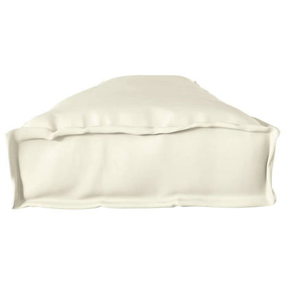 Set di Cuscini per Pallet 2 pcs Crema 200 x 40 x 8 cm | homemem39