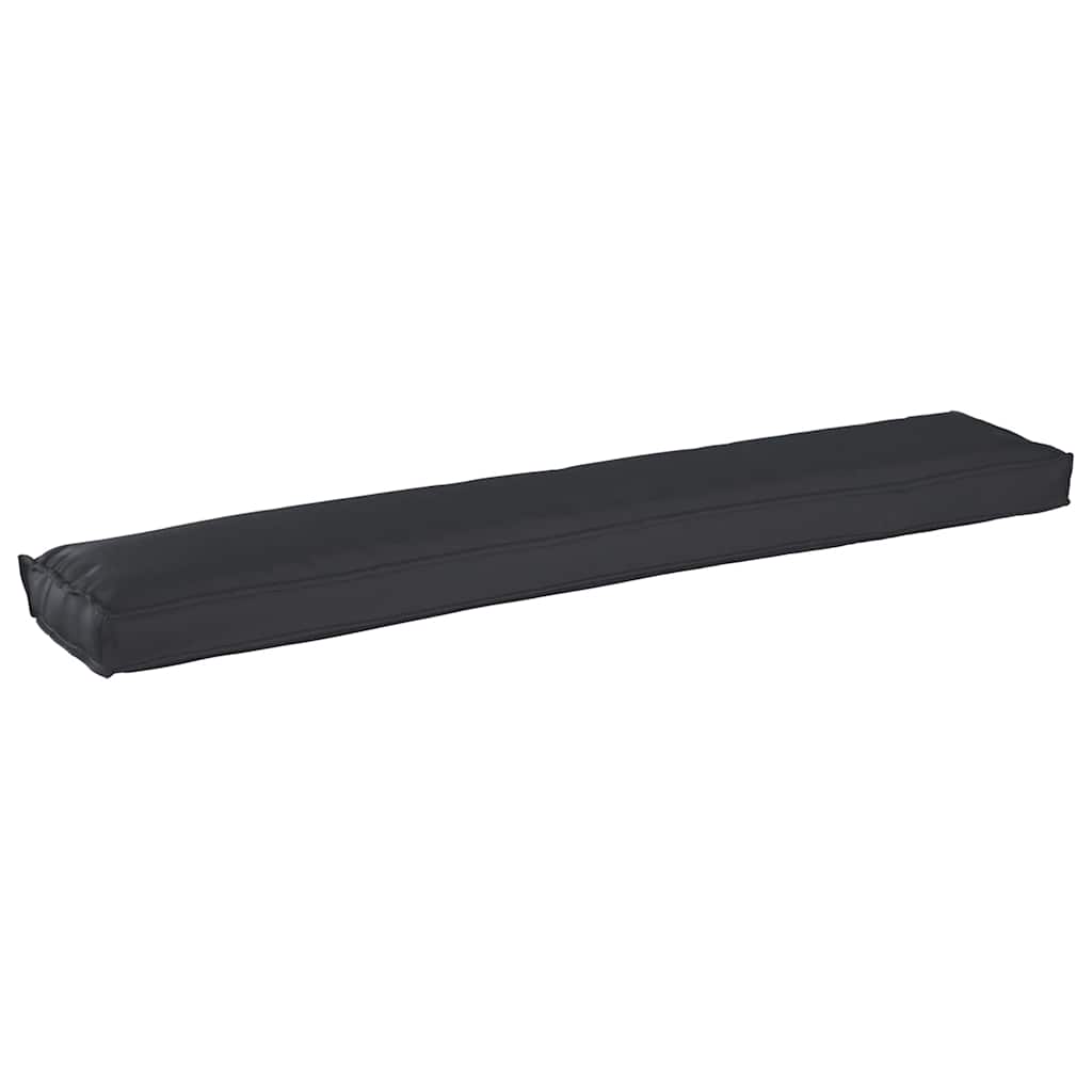 Set di Cuscini per Pallet 2 pcs Nero 200 x 40 x 8 cm | homemem39