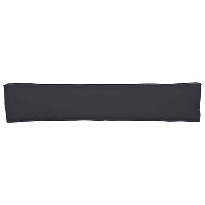 Set di Cuscini per Pallet 2 pcs Nero 200 x 40 x 8 cm | homemem39