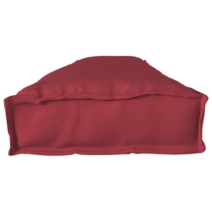 Set di Cuscini per Pallet 2 pcs Rosso Vino 200 x 40 x 8 cm | homemem39