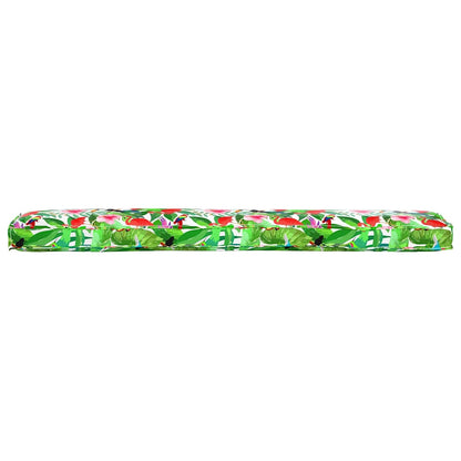 Set di Cuscini per Pallet Floreale 2 pcs Giungla Tropicale | homemem39