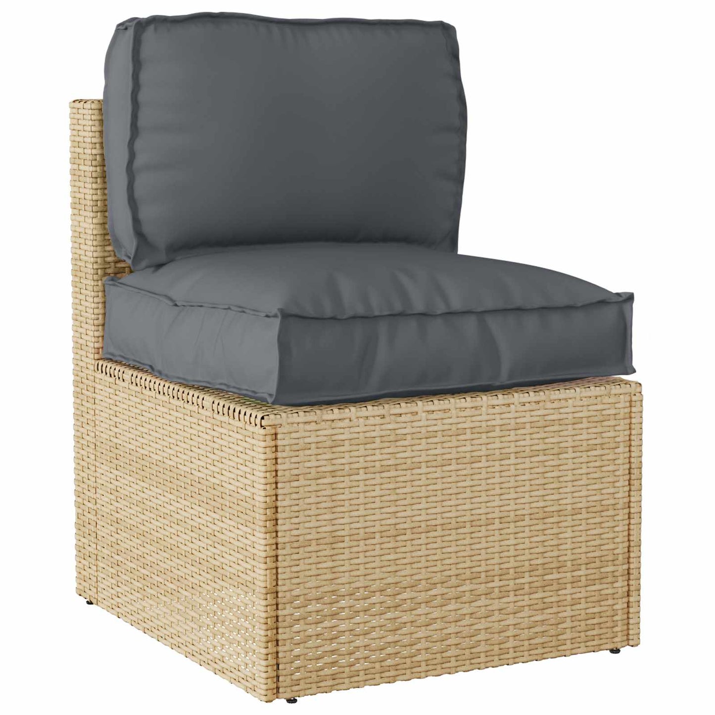 Set di Cuscini per Pallet 2 pcs Antracite Tessuto Oxford | homemem39