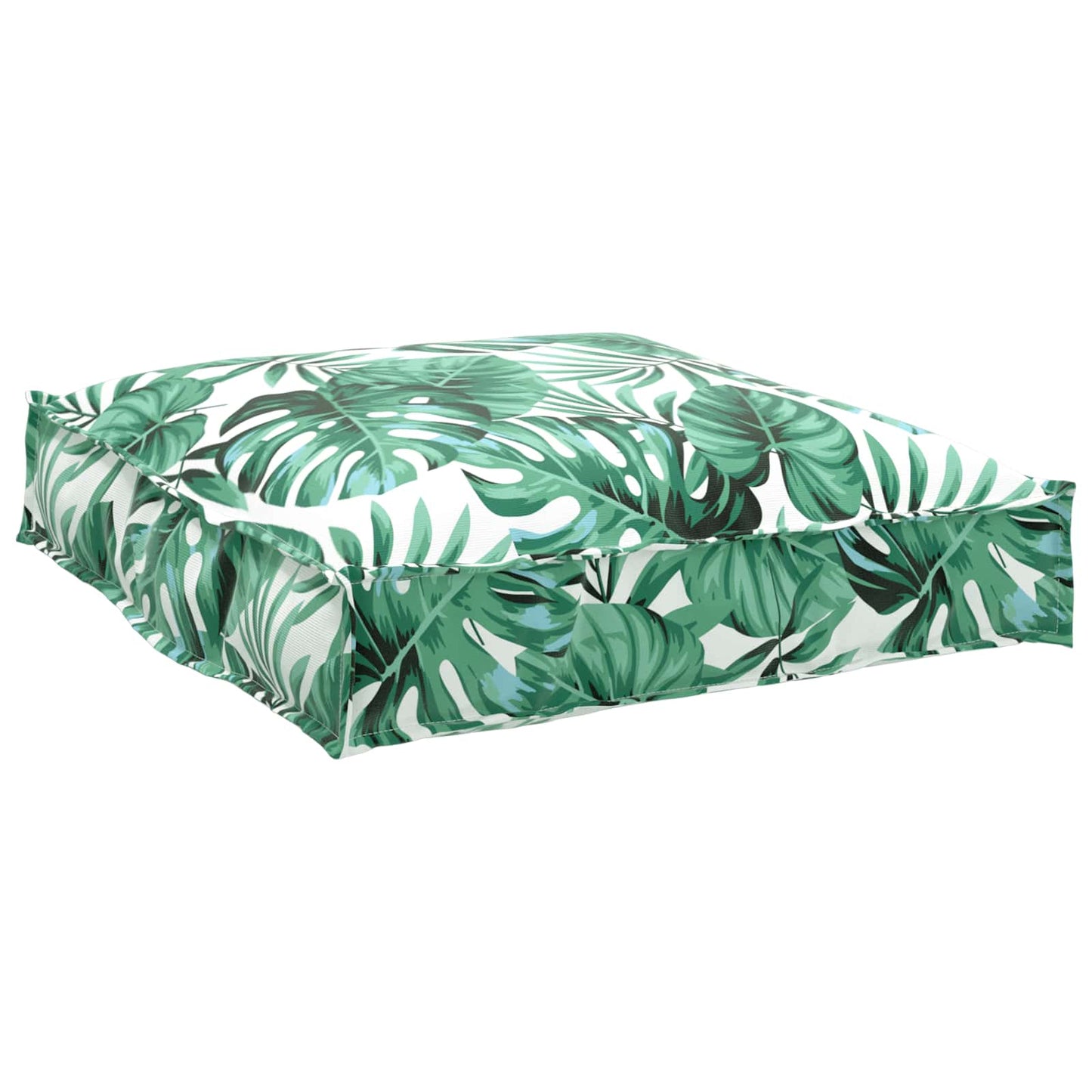 Set di Cuscini per Pallet Floreale 2 pcs Motivo Foglia Verde | homemem39