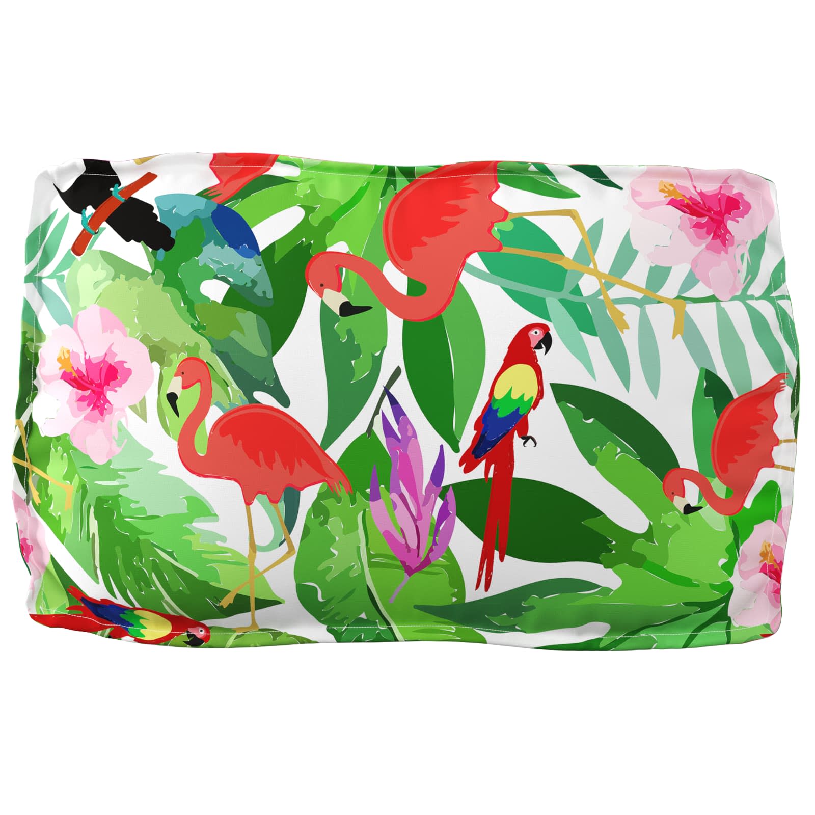 Set di Cuscini per Pallet Floreale 2 pcs Giungla Tropicale | homemem39