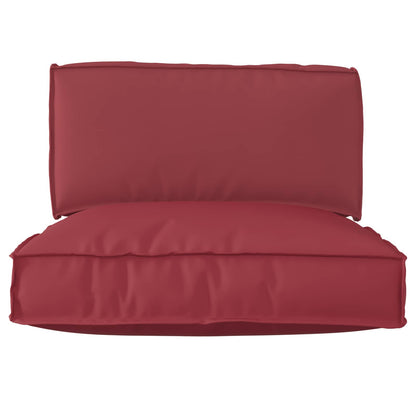 Set di Cuscini per Pallet 2 pcs Grigio Tessuto Oxford | homemem39