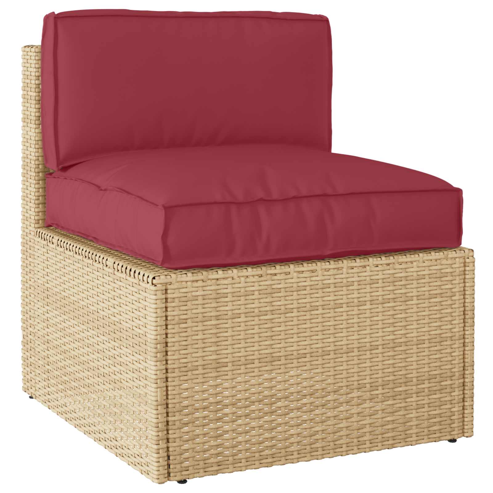 Set di Cuscini per Pallet 2 pcs Nero Tessuto Oxford | homemem39