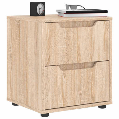 Comodino VISNES Rovere Sonoma 45x40x50 cm in Legno Multistrato - homemem39