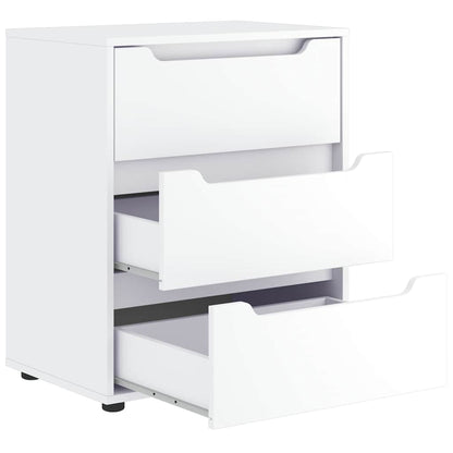 Credenza VISNES Bianca 60x40x73 cm in Legno Multistrato - homemem39