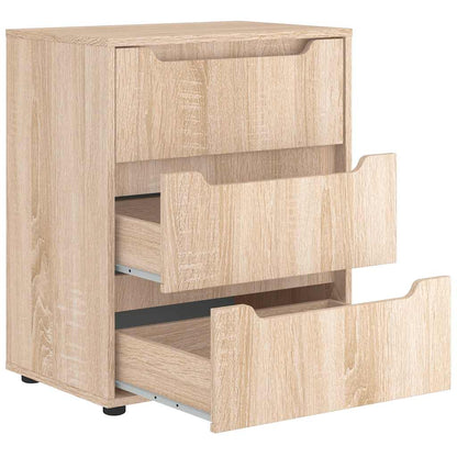 Credenza VISNES Rovere Sonoma 60x40x73 cm in Legno Multistrato - homemem39