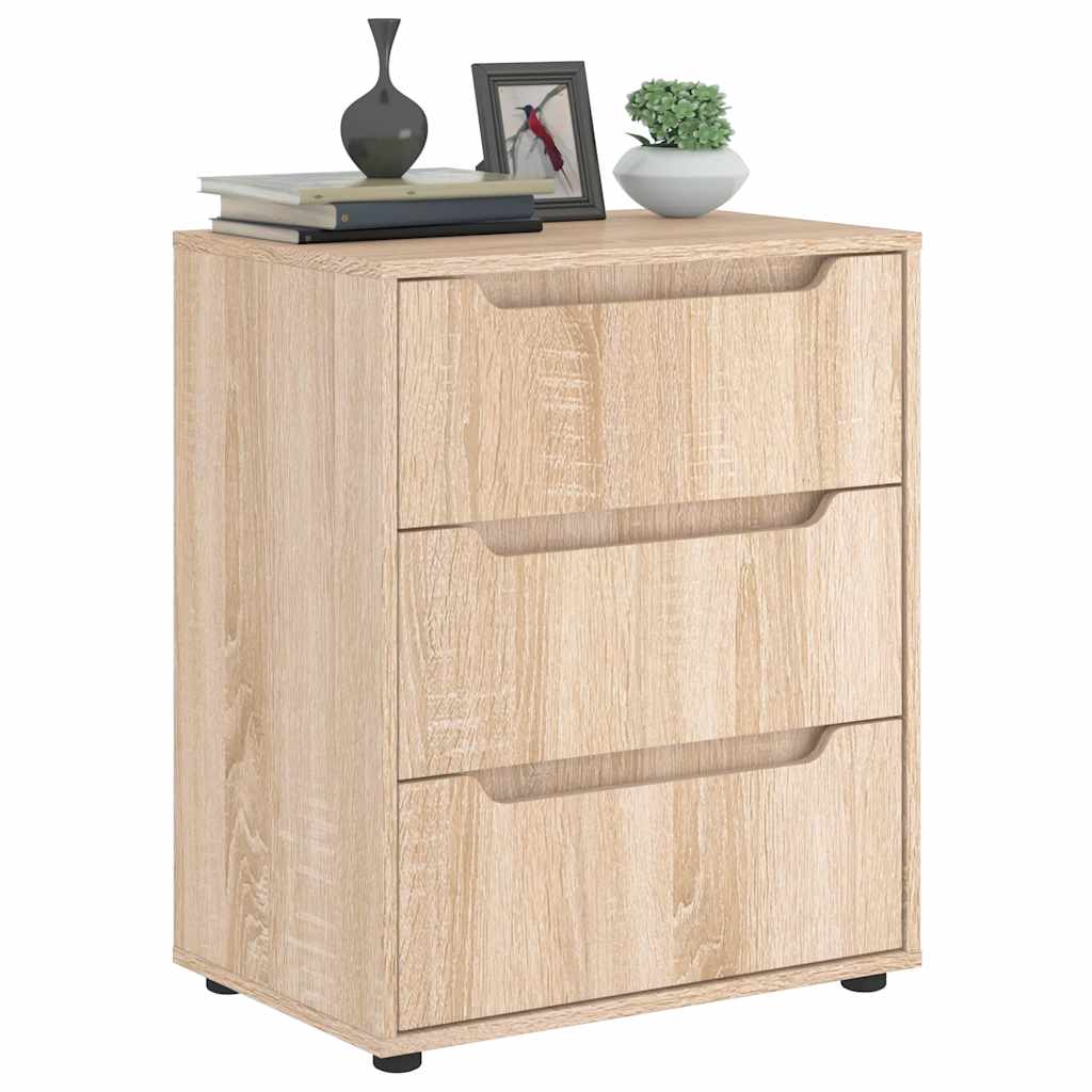 Credenza VISNES Rovere Sonoma 60x40x73 cm in Legno Multistrato