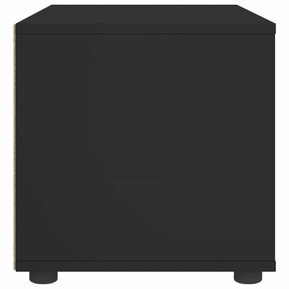 Mobile TV VISNES Nero 60x40x38 cm in Legno Multistrato - homemem39