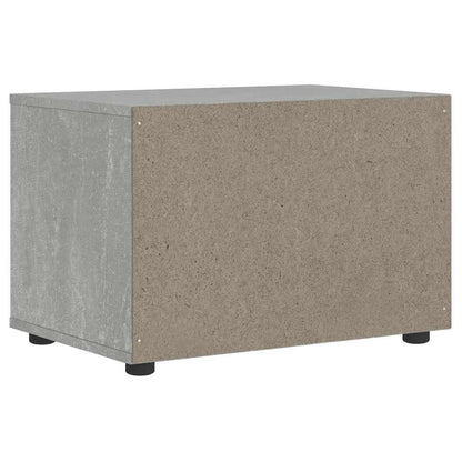 Mobile TV VISNES Grigio Cemento 60x40x38 cm Legno Multistrato - homemem39