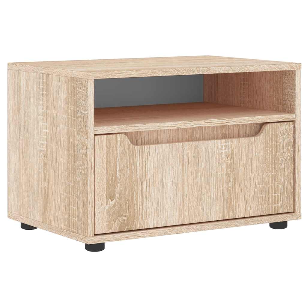Mobile TV VISNES Rovere Sonoma 60x40x38 cm in Legno Multistrato - homemem39