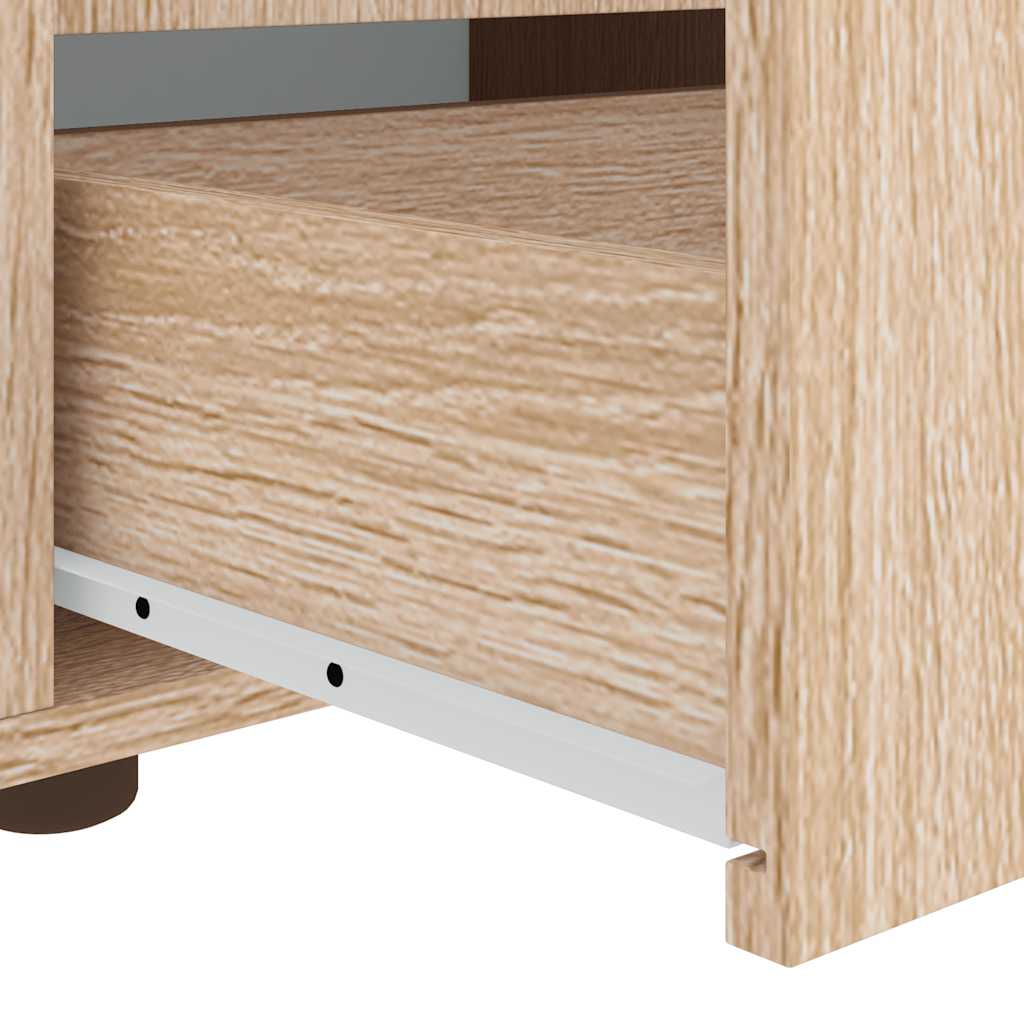Mobile TV VISNES Rovere Sonoma 60x40x38 cm in Legno Multistrato - homemem39