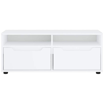 Mobile TV VISNES Bianco 100x40x38 cm in Legno Multistrato - homemem39