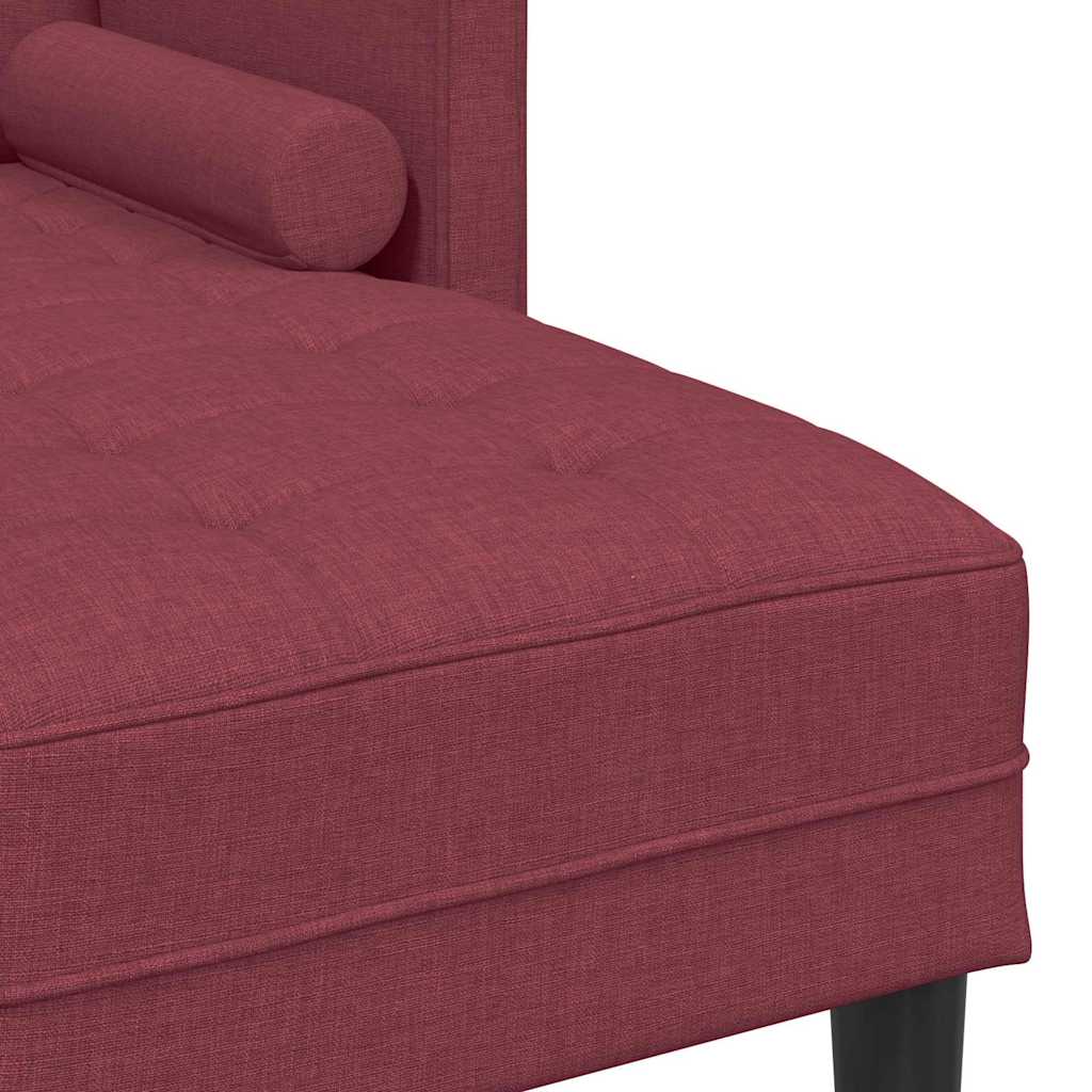 Set di divani Rosso vino 173 x 131 x 67 cm Tessuto