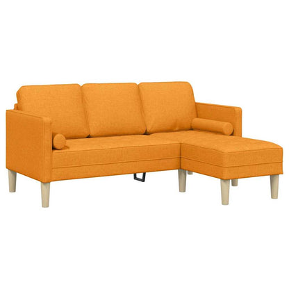 Set di divani con cuscino Giallo Scuro Poliestere | homemem39