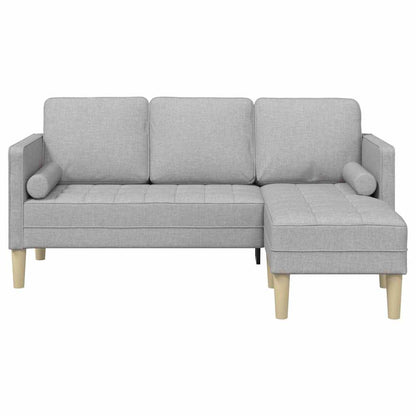 Set di divani Grigio nuvola 173 x 131 x 67 cm Tessuto