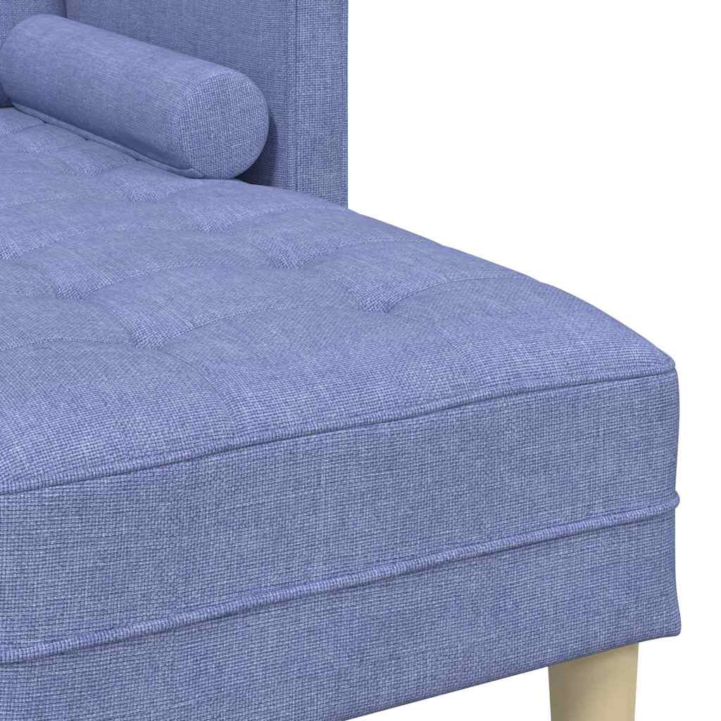 Set di divani con cuscino Blu jeans Poliestere