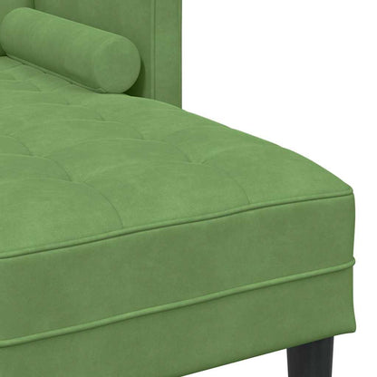 Set di divani Verde chiaro 173 x 131 x 67 cm Velluto
