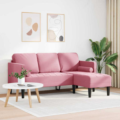 Set di divani con cuscino Rosa Poliestere | homemem39