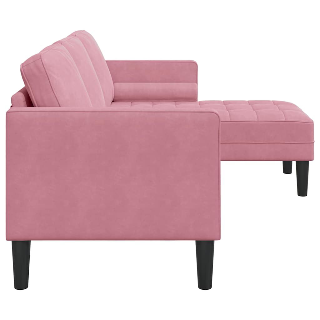 Set di divani con cuscino Rosa Poliestere | homemem39
