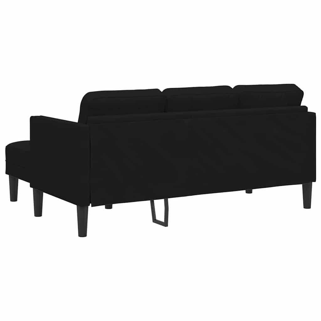 Set di divani Nero 173 x 131 x 67 cm Velluto - homemem39