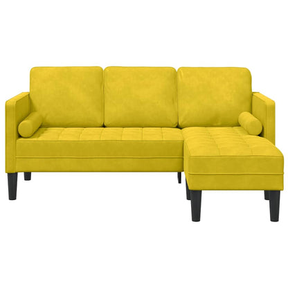 Set di divani con cuscino Giallo Poliestere | homemem39