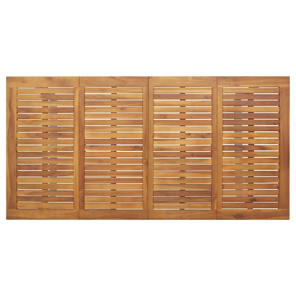 Tavolo da Pranzo da Giardino Grigio 180 x 90 x 75 cm