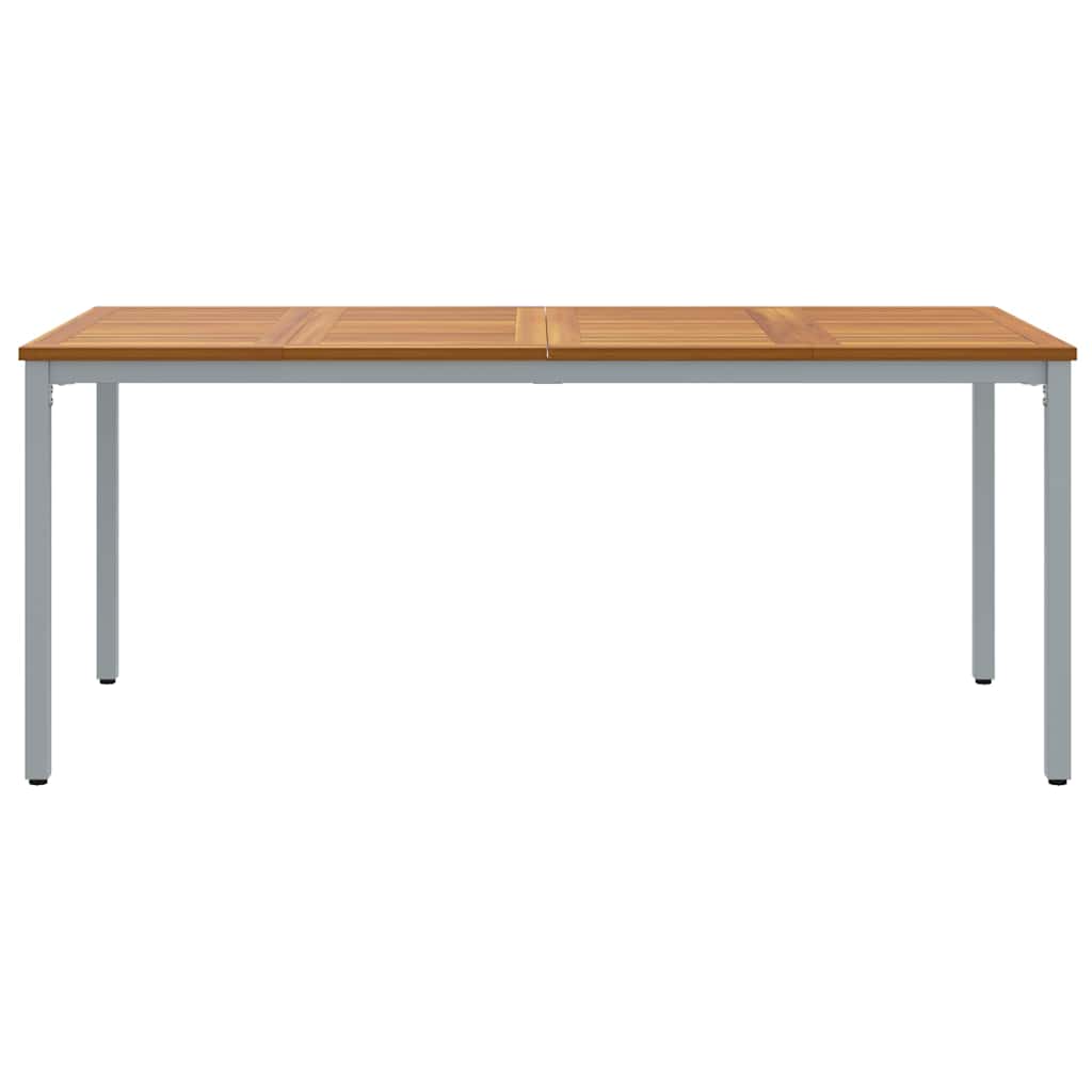 Tavoli da esterno Naturale e Grigio 180 x 90 x 75 cm