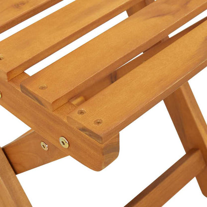 Sedia da Giardino 2 pcs Marrone 36 x 46 x 86cm