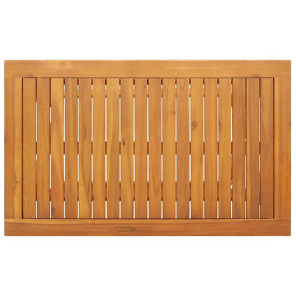 Set bistrot 5 pcs Marrone legno massello di acacia