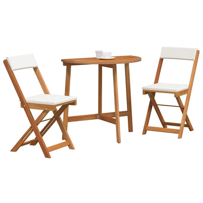 Set bistrot 3 pcs Marrone legno massello di acacia - homemem39