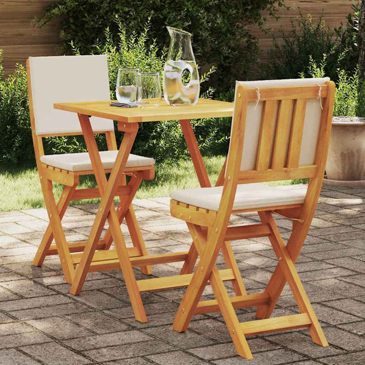 Set bistrot 3 pcs Marrone legno massello di acacia - homemem39
