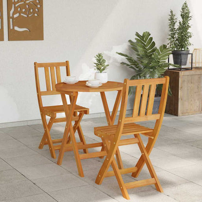 Set bistrot 3 pcs Marrone legno massello di acacia - homemem39
