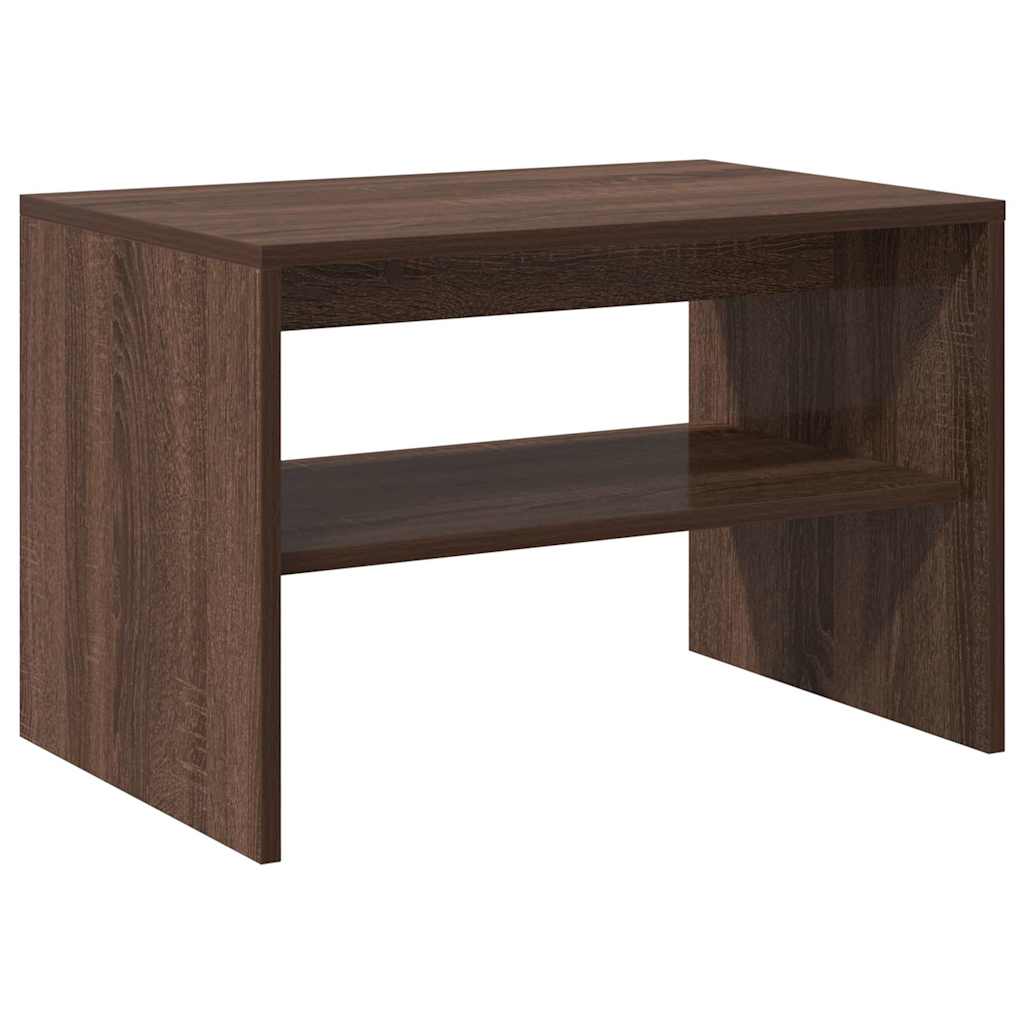 Mobile Porta TV Rovere Marrone 60x40x40 cm Legno Multistrato - homemem39