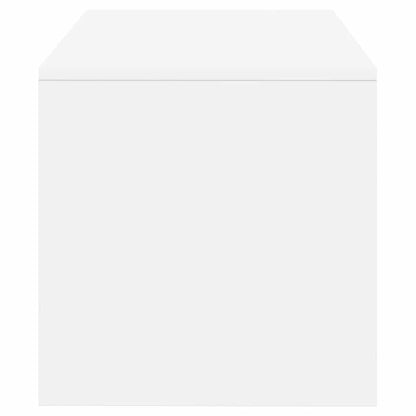 Mobile Porta TV Bianco 80x40x40 cm in Legno Multistrato - homemem39