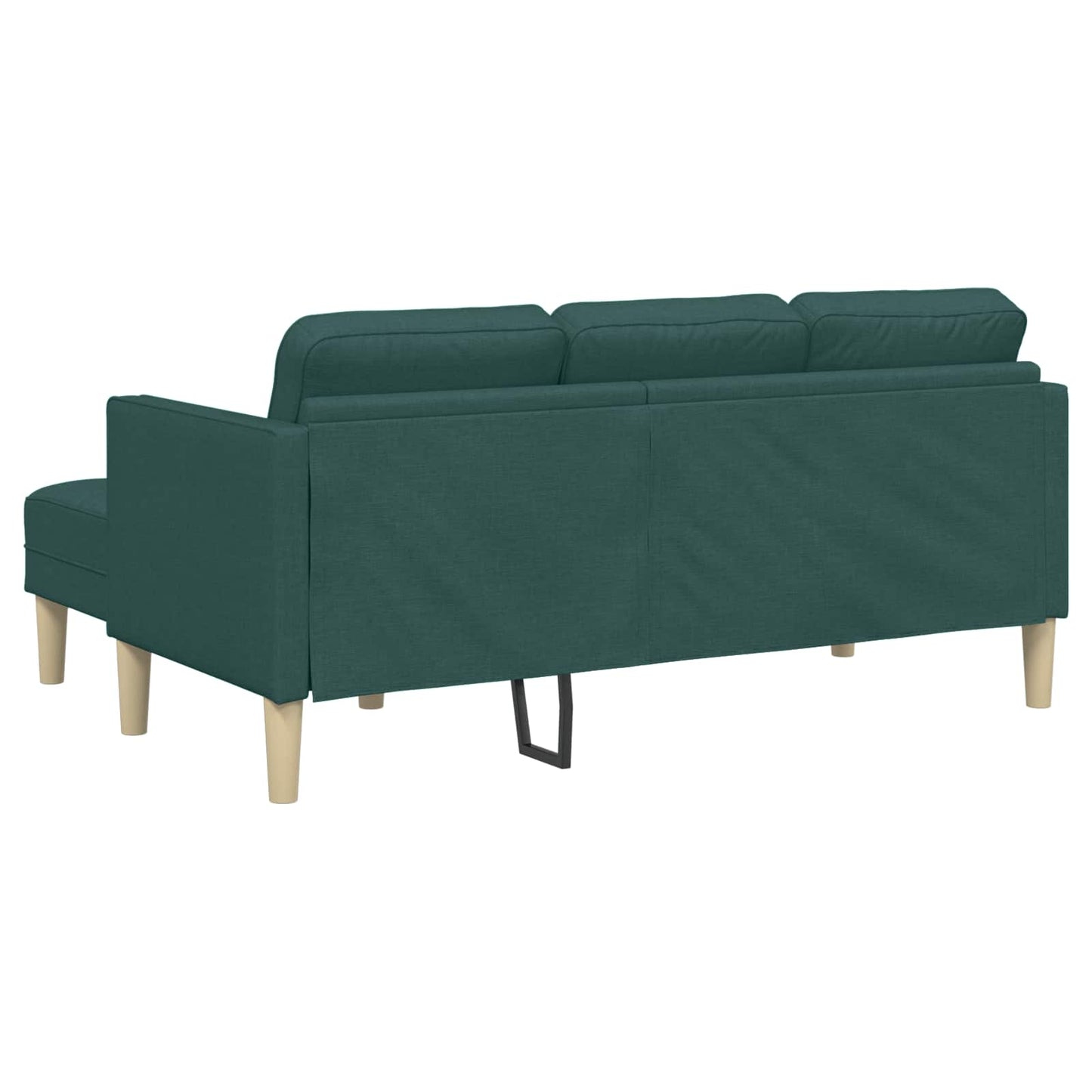 Set di divani con cuscino 2 pcs Verde Scuro Poliestere | homemem39