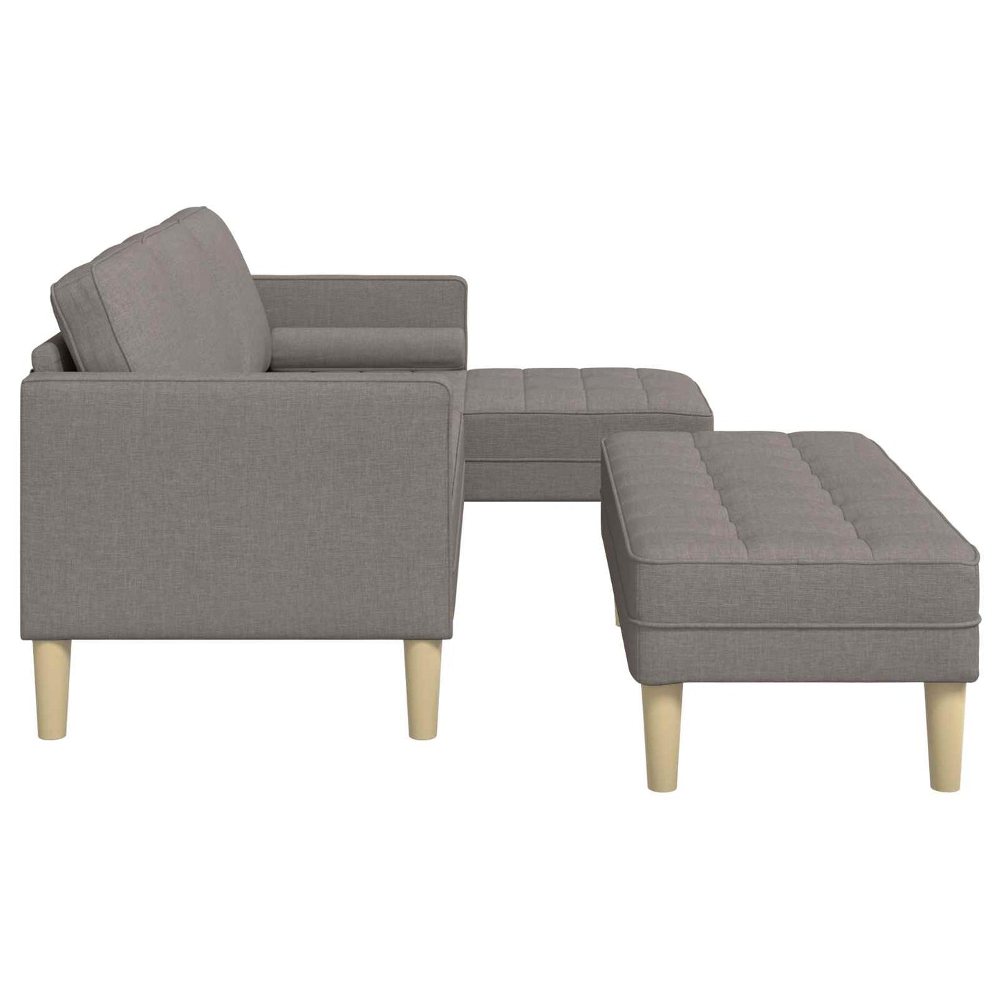Set di divani con cuscino 2 pcs Talpa Poliestere | homemem39