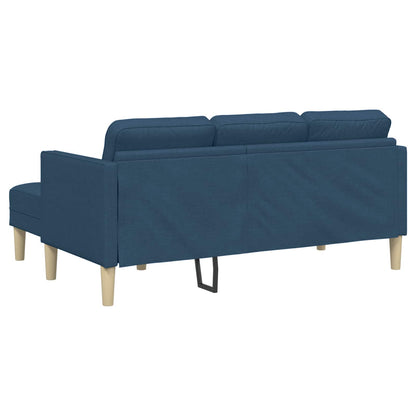 Set di divani 2 pz Blu Poliestere | homemem39
